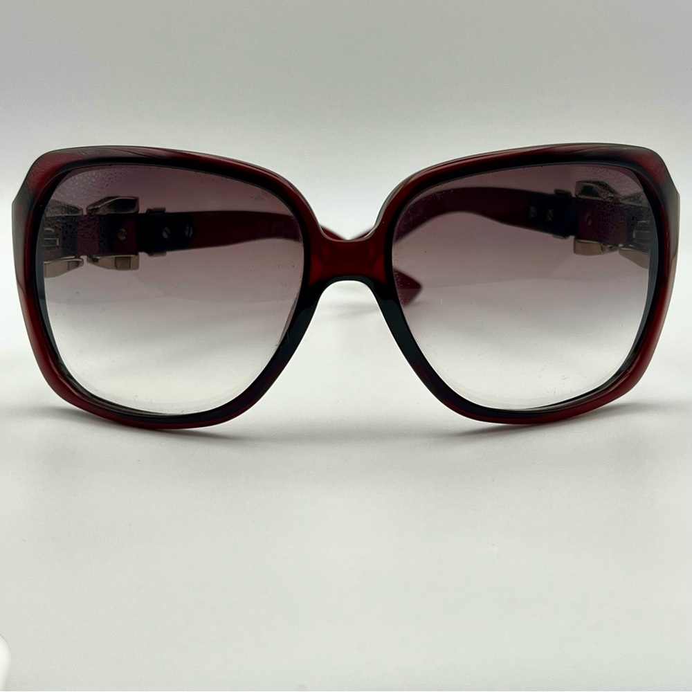 Authentic Gucci Queen Bow Bold Red Oversized Sunglasses GG 3006/S - Picture 2 of 12
